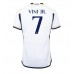 Real Madrid Vinicius Junior #7 Hemma matchtröja 2023-24 Kortärmad Billigt